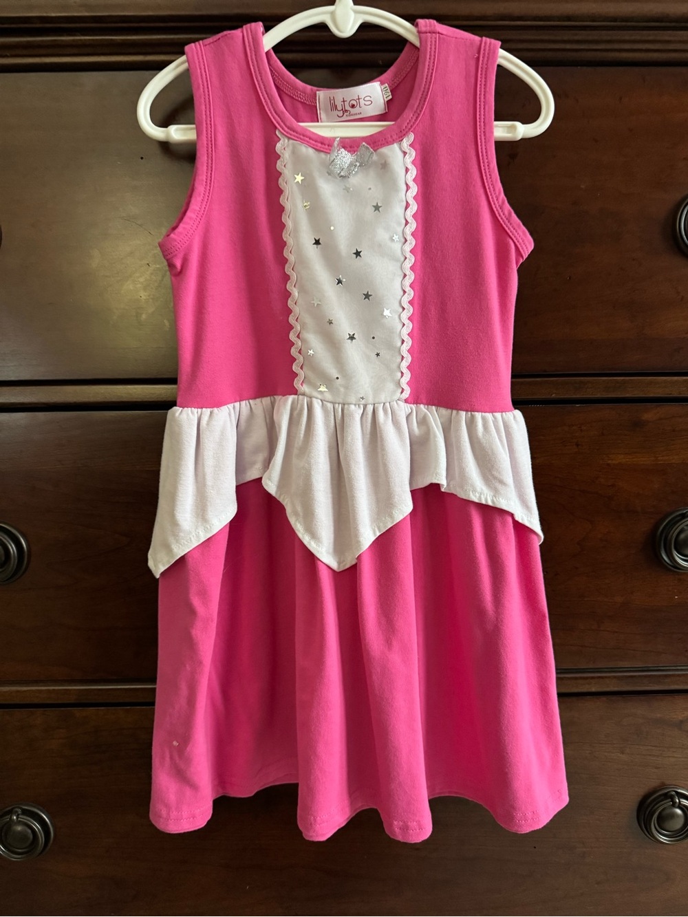 Girls' Pink princess inspired dress